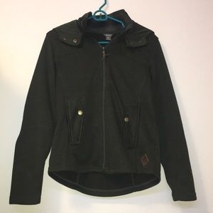 Forest Green Hooded Coat